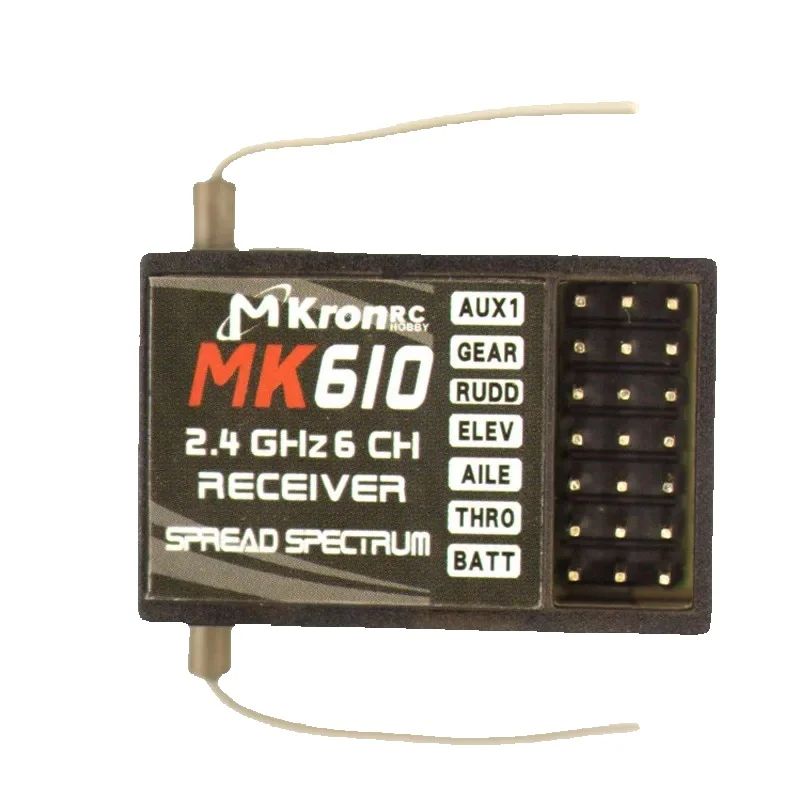 Rc Hobby Shops - DSM2 MK610 AR6100 2.4G 6CH Ricevitore