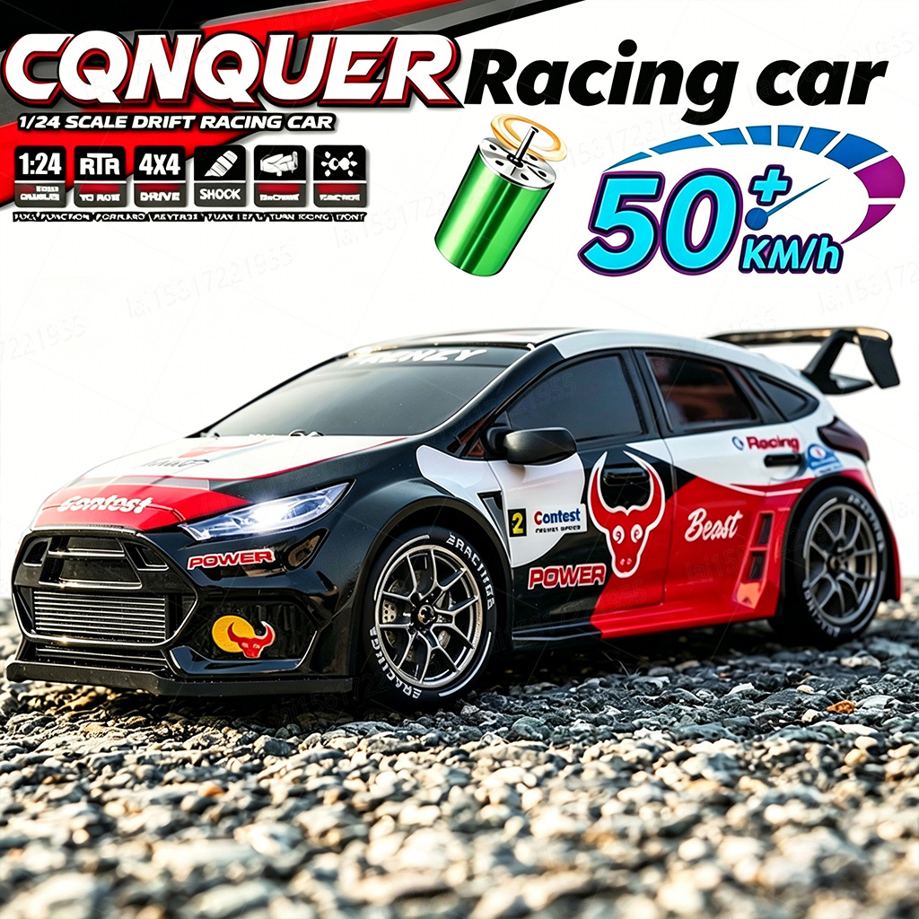 Rc Hobby Toucan - Auto radiocomandata 1:24 4WD 50KM/H per