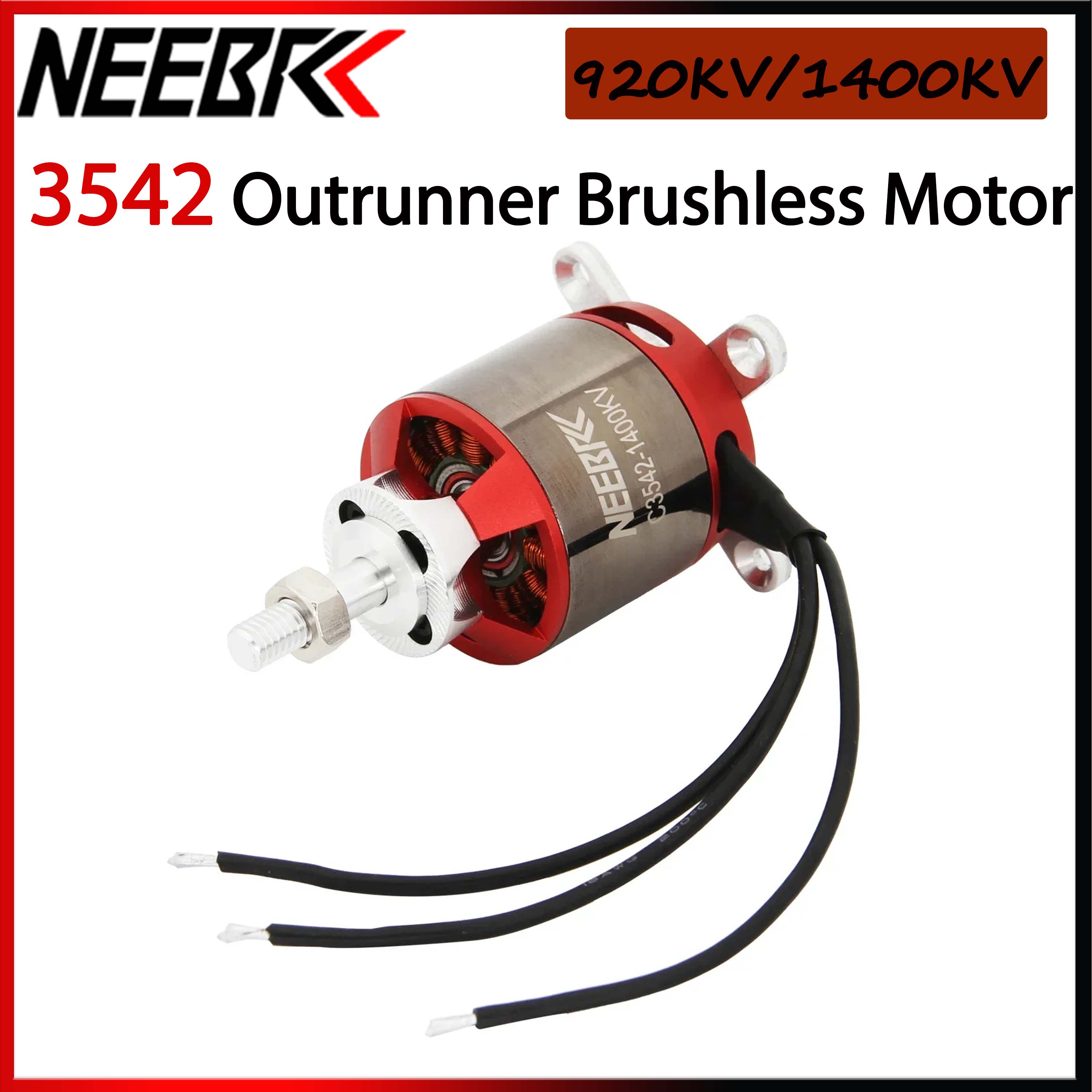 Rc Plane Hobby Zone - 1/2/4PCS 3542 920KV 1400KV Outrunner Motore