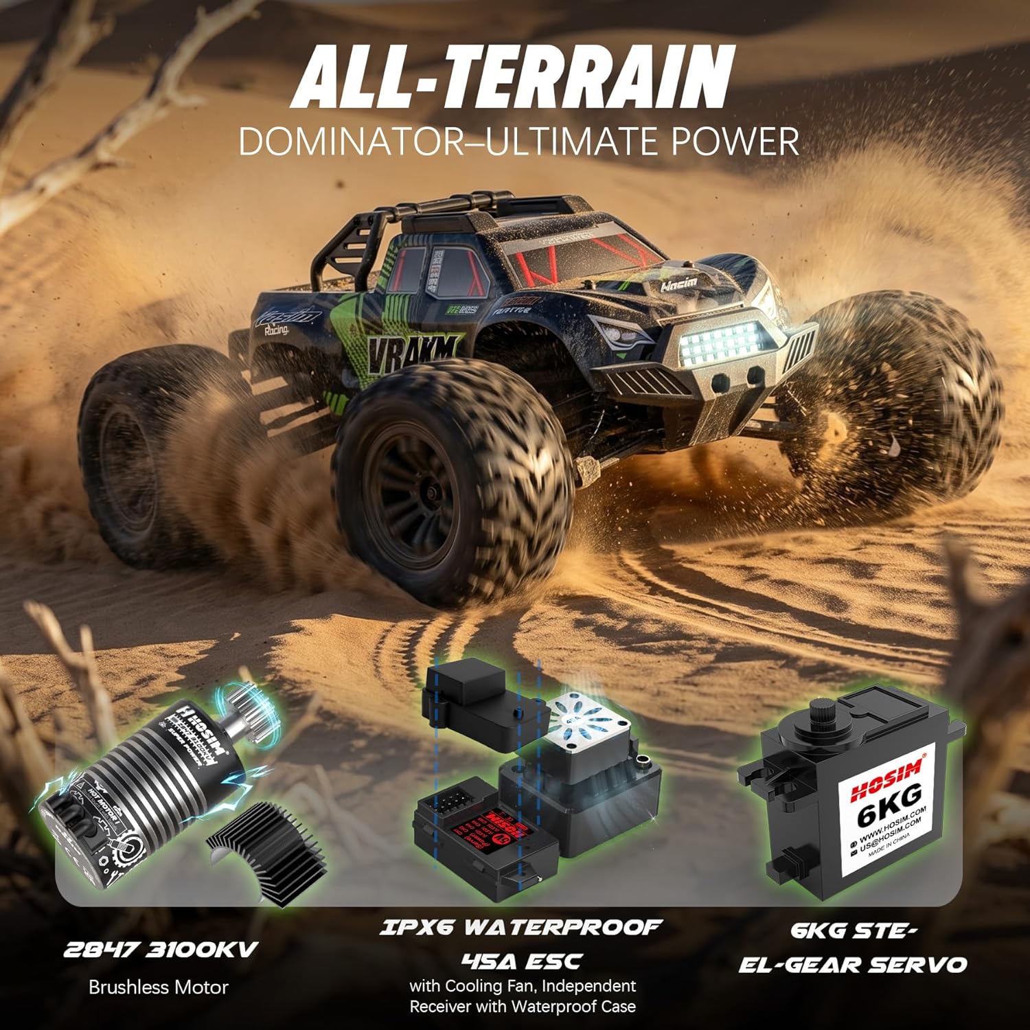 Auto RC Brushless per Adulti,  - Rc Hobby Grade Truck recensione e prezzo
